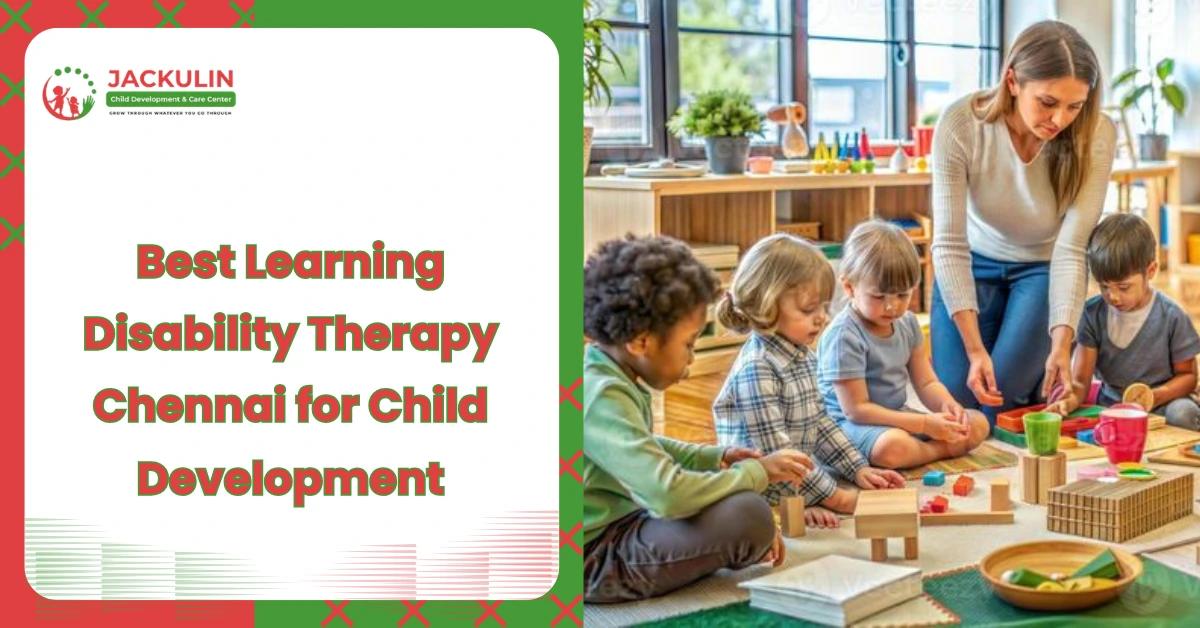 learning disability therapy chennai
