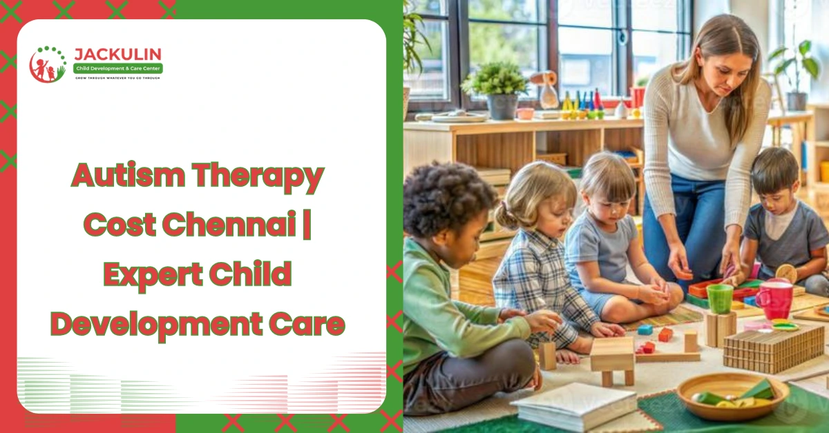 Autism Therapy Cost Chennai