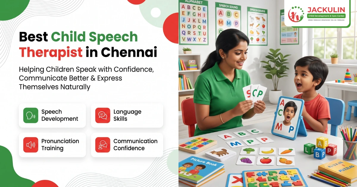 Best Child Speech Therapist in Chennai
